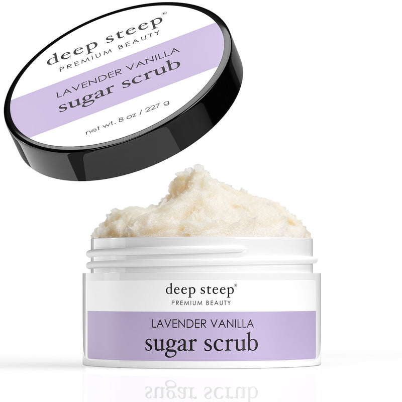 Body Scrub-Lavender Vanilla Argan Oil Sugar Scrub