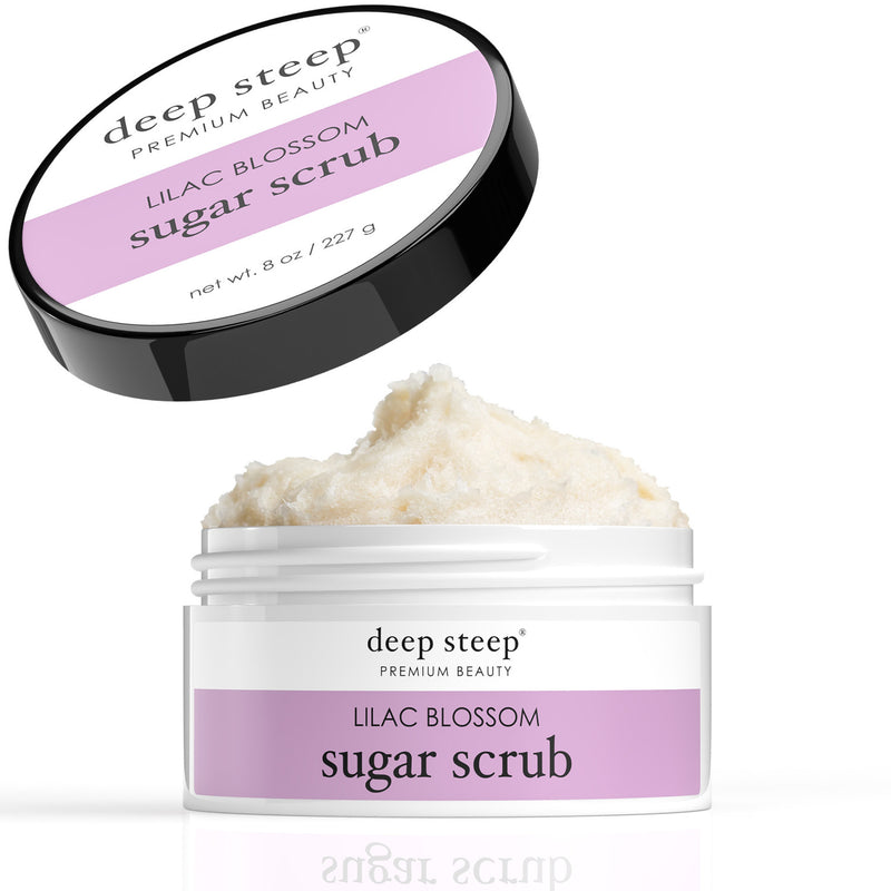 Body Scrub-Lilac Blossom Argan Oil Sugar Scrub