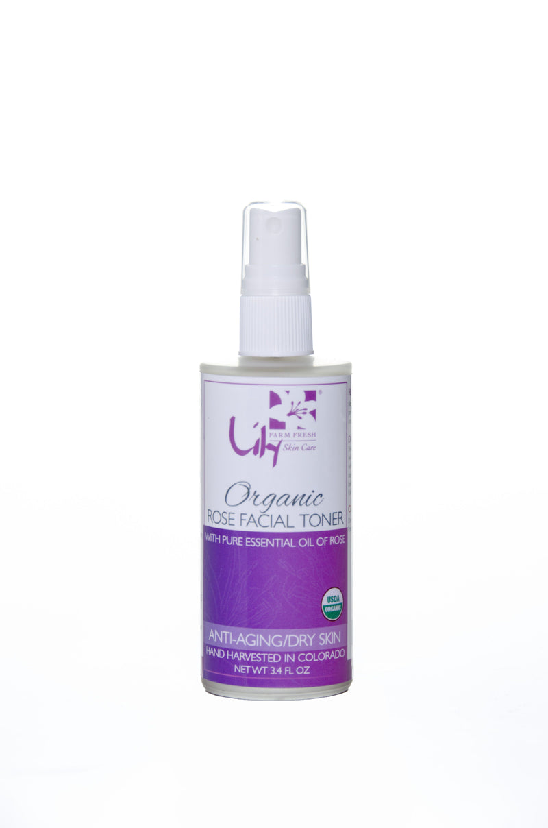 Toner - Organic Rose Facial Toner