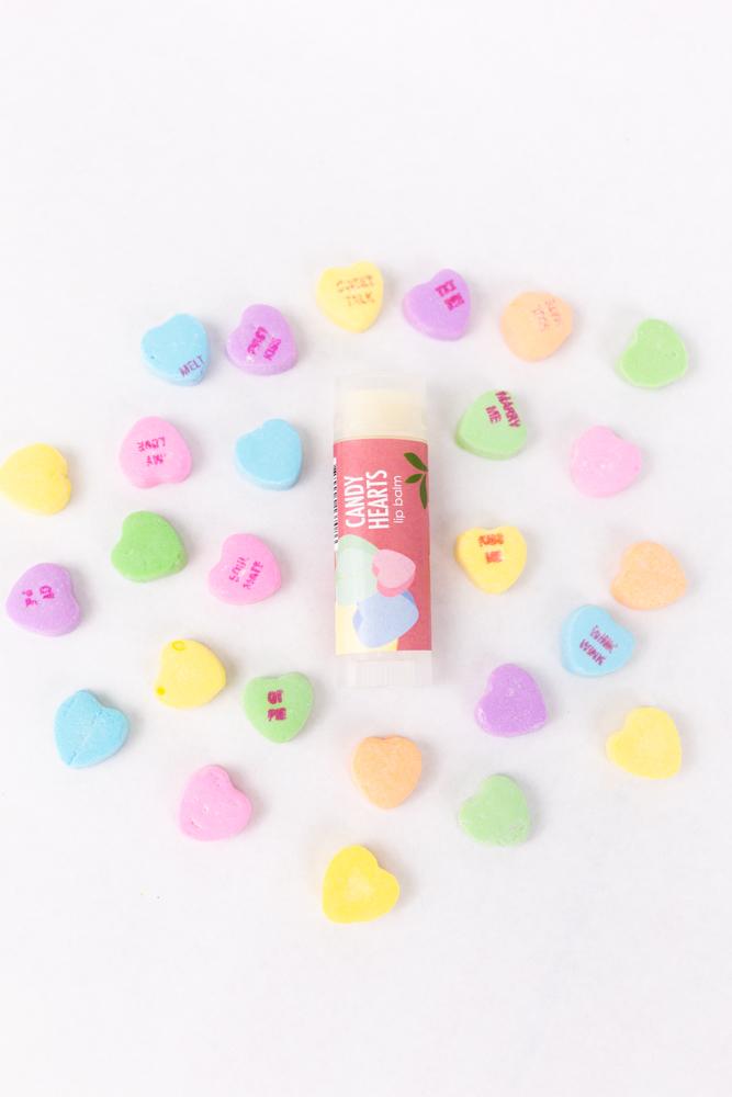 Candy Hearts lip balm
