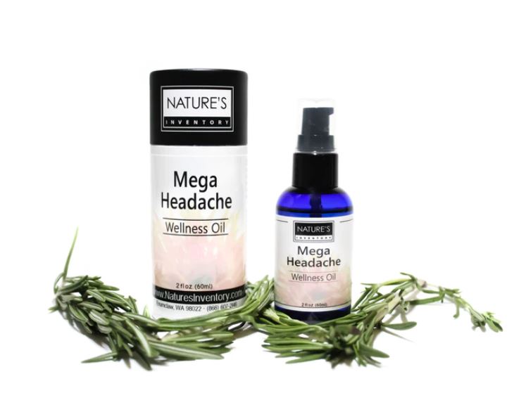 Mega Headache Wellness Oil - Homeopathic - Nature&
