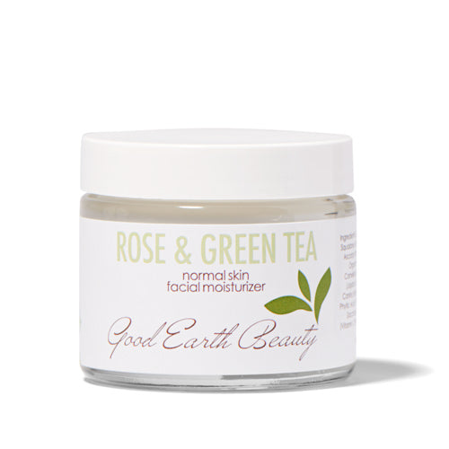 Facial Moisturizer - Rose & Green Tea for Normal Skin