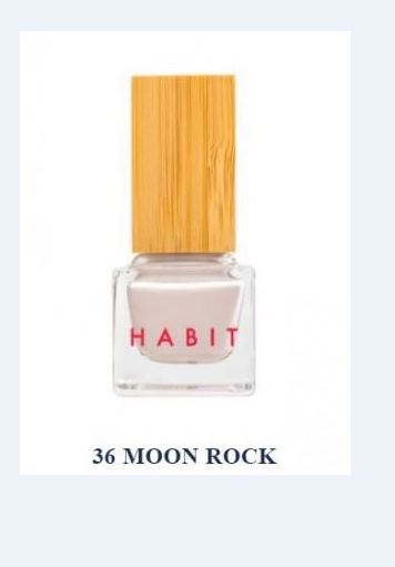 Nail Polish -Moon Rock - Pink off white - Non Toxic