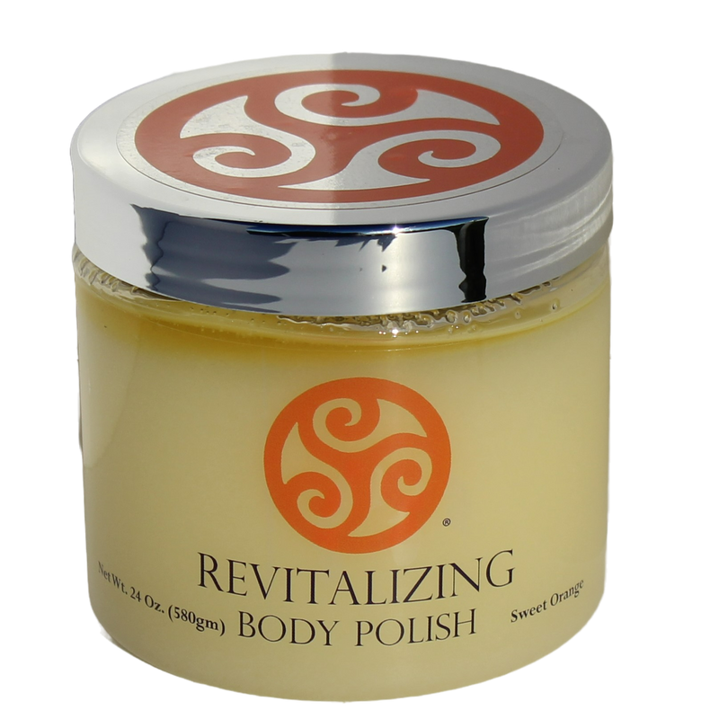 Body Polish Salt Scrub - 24 Ounce - Natural - Dry Skin Relief - Trillium