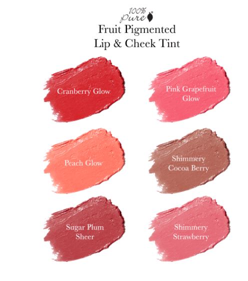Lip and Cheek Tint - Fruit Pigmented - 100% Pure
