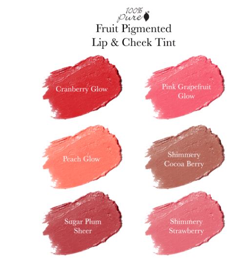 Lip and Cheek Tint - Fruit Pigmented