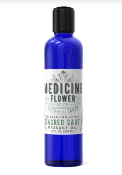 Massage Oil Sacred Sage Medicine Flower