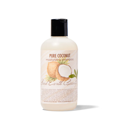 Shampoo Coconut Moisturizing Natural Good Earth Beauty