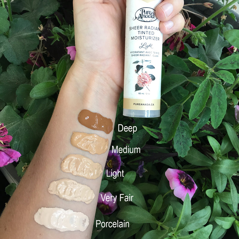 Tinted Moisturizer Sheer Radiant by Pure Anada