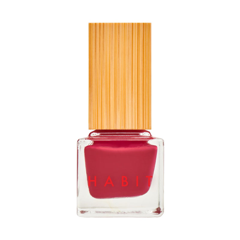 New Trend New Nail Polish -50R Rated Red Cream Non Toxic by Habit Cosmetics