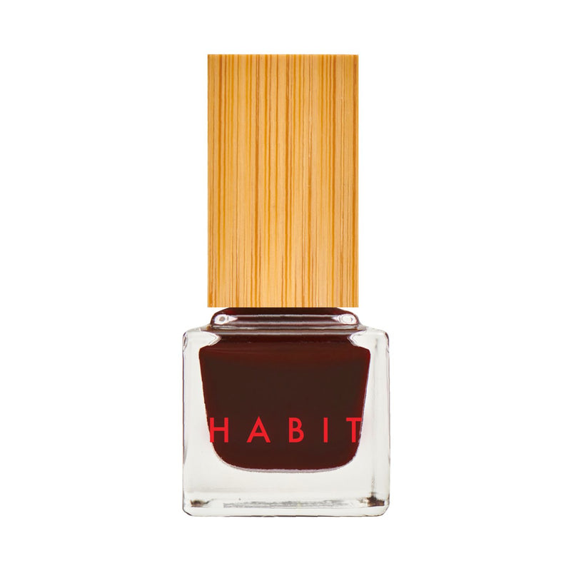 New Trend New Nail Polish -Scorpio Rising 51 Black Cherry Non Toxic by Habit Cosmetics